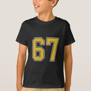 Camisa Unifo Old Gold Preto Branco Esportivo Númer