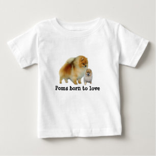 Camisa unisex da criança dos amigos de Pomeranian