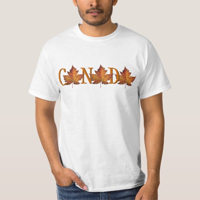 Camisa unisex da lembrança de Canadá do t-shirt de (Frente)