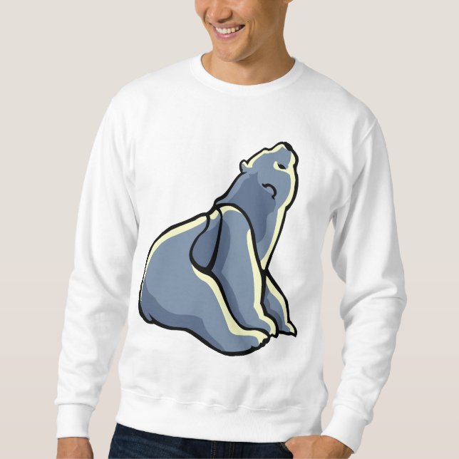 Camisa unisex do urso polar do t-shirt da arte do (Frente)