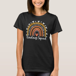 Camisa Unitária Laranja Arco-Íris Bonito Esquadrão