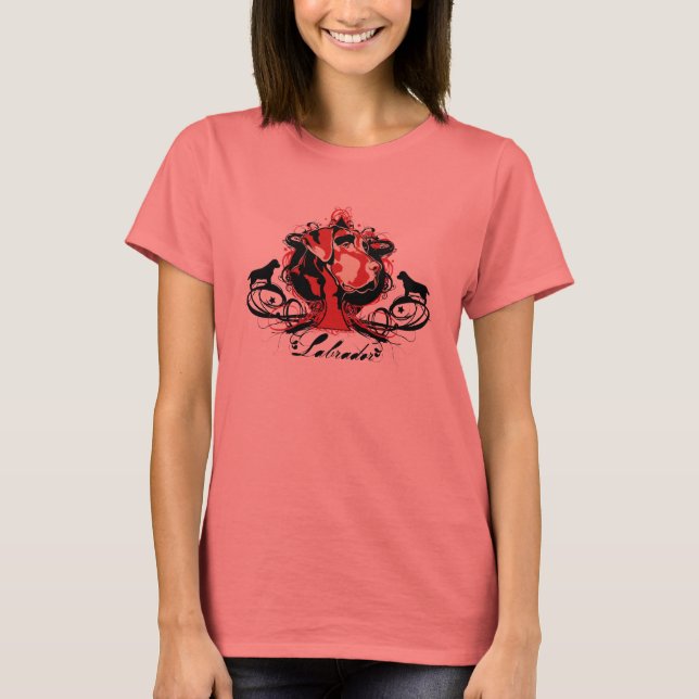 Camisa Urbana Do Arte Labrador Retriever (Frente)
