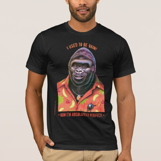 Camisa Vain Gorilla design. (Frente)