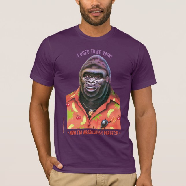 Camisa Vain Gorilla design. (Frente)
