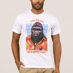 Camisa Vain Gorilla design.