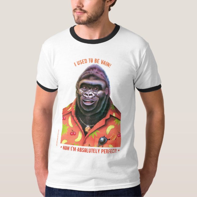 Camisa Vain Gorilla design. (Frente)