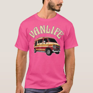 Camisa Van Life Para Vanlife E Ventiladores De Aca