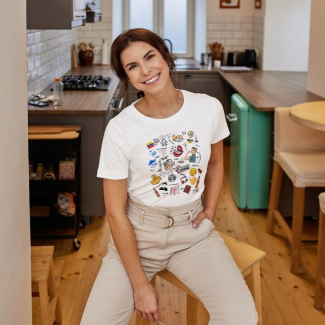 Camisa venezuelana orgulhosa, Patrimônio venezuela (Criador carregado)