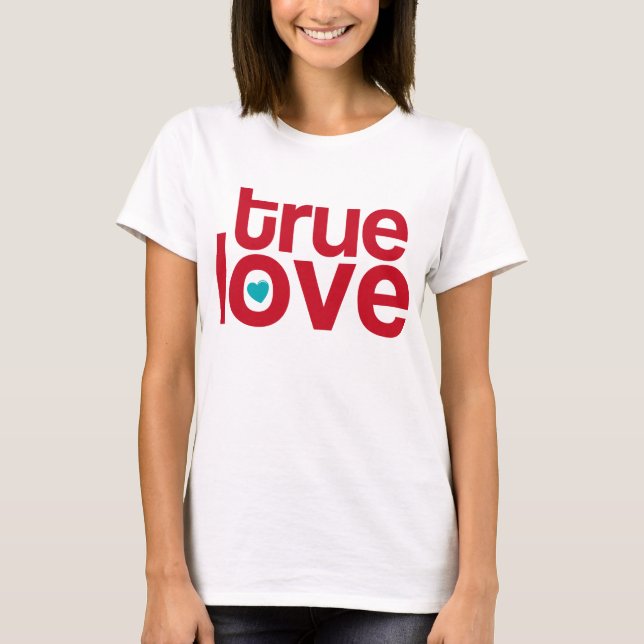 Camisa verdadeira do amor (Frente)