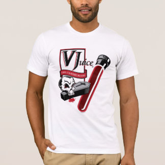 Camisa verdadeira do sangue do V-Suco