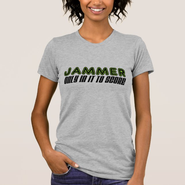 Camisa {verde} da contagem dos jammer (Frente)
