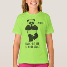 Camisa verde da Panda Girl