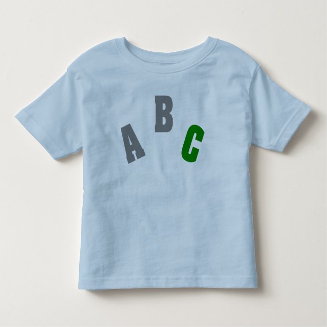 Camisa verde de ABC (Frente)