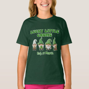 Camisa Verde do Dia de São Patrício para Meninas S