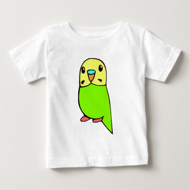 Camisa verde do Parakeet T (Frente)
