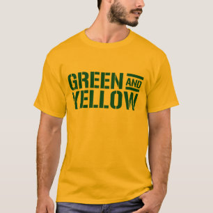 Camisa verde e amarela