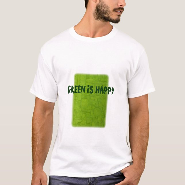 Camisa Verde É Feliz! (Frente)