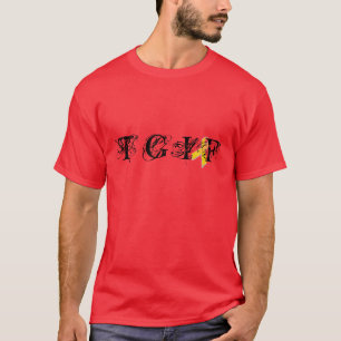 Camisa vermelha de sexta-feira