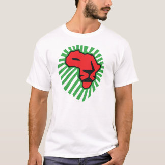 Camisa vermelha de Waka Waka África da juba do