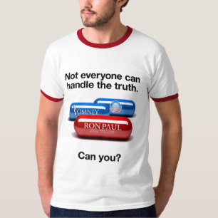 Camisa vermelha do comprimido de Ron Paul