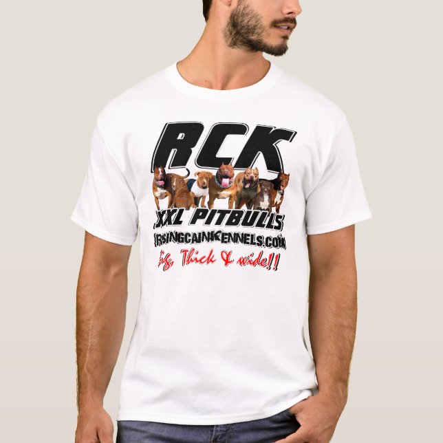 CAMISA VERMELHA DO NARIZ PITBULL T DE XXL - RCK (Frente)