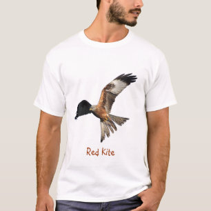Camisa vermelha do raptor do papagaio