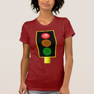 Camisa vermelha do sinal das mulheres