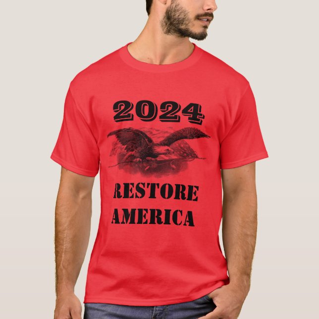 Camisa Vermelha Eleitoral 2024 (Frente)