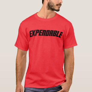 Camisa vermelha Expendable