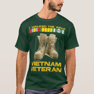 Camisa Veterana do Vietnã na Guerra do Vietnã nos