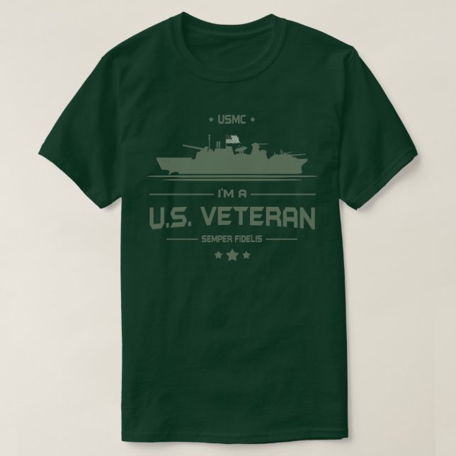 camisa veterana Navi US (Frente do Design)