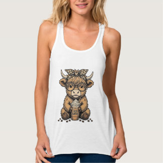 Camisa Vetorial Vintage de Café Vaca das Terras Al