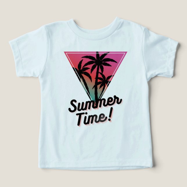 Camisa Vibrações Frias de Verão (Design frontal)
