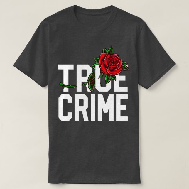 Camisa Viciada Em Crime Verdadeiro, Estressada Bên (Frente do Design)