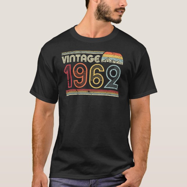 Camisa Vintage 1962, Tee... Estilo Retro (Frente)
