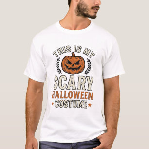 Camisa Vintage de Abóbora de Fantasia de Halloween