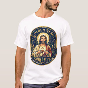 Camisa Vintage de Aposentadoria de Jesus Cristão