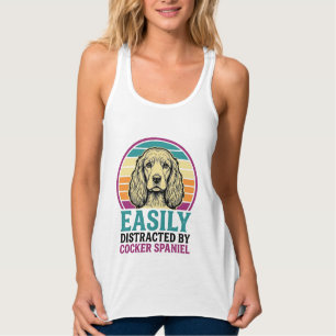 Camisa Vintage de Cachorro Cocker Spaniel Facilmen