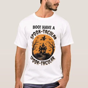 Camisa Vintage de Casa Assombrada de Halloween Esp