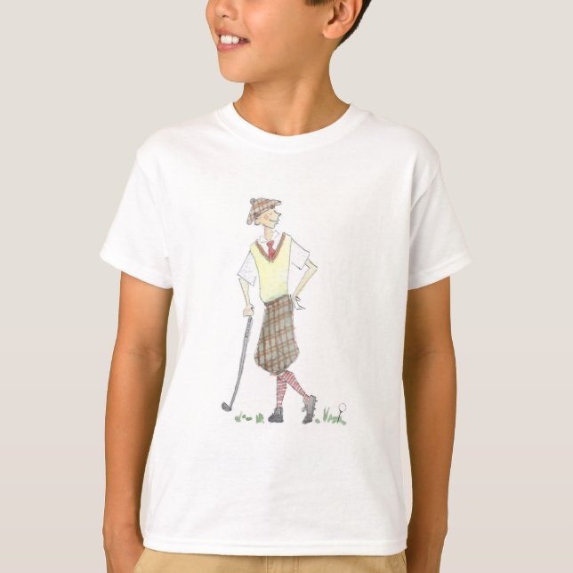 Camisa Vintage de Golfe (Frente)