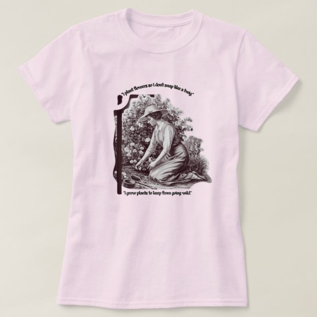 Camisa Vintage de Jardineiro Design (Frente do Design)