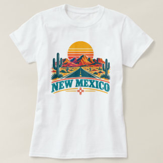Camisa Vintage de Viagem pela Estrada do Deserto d
