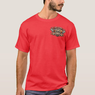 Camisa Vintage Gallup Novo México Rota 66 100 Anos