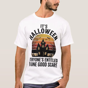 Camisa Vintage Halloween Casa Assombrada Bom Susto