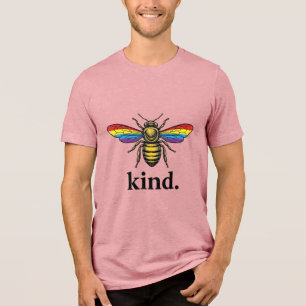 Camisa Vintage Kind Bee Asa Arco-íris Design (2)_1