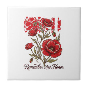 Camisa Vintage Memorial Remember And Honor Papoula