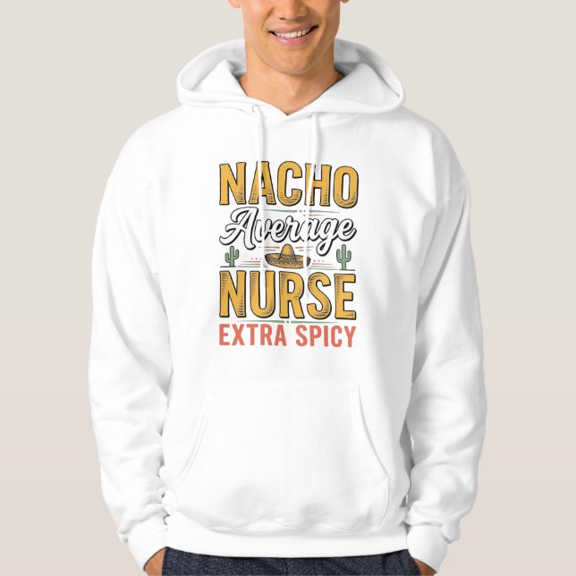 Camisa Vintage Nacho Average Nurse Extra Spicy Des (Frente)