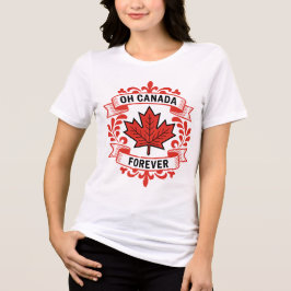 Camisa Vintage Oh Canadá Para Sempre Design