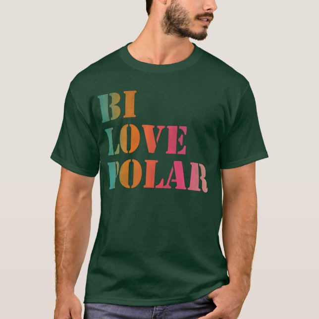 Camisa vintage polar bi love (Frente)