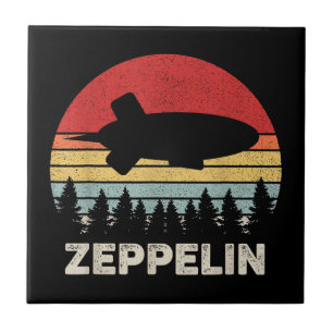 Camisa Vintage Retro Zeppelin Dirigible Aeróstato